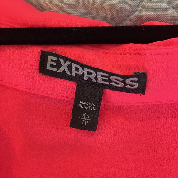 Express button down collared blouse. Size XS - Picture 4 of 4